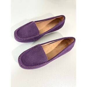 Vionic Debbie Moccasin Slip-On Loafers Purple Women’s Size 7